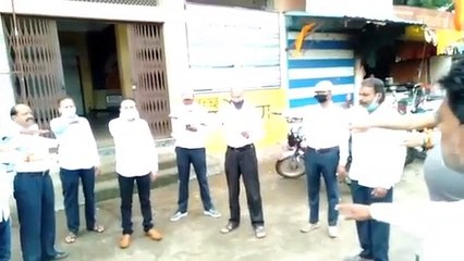 मक्सी नगर परिषद में सहयोग सुरक्षा अभियान के तहत शपथ हुई