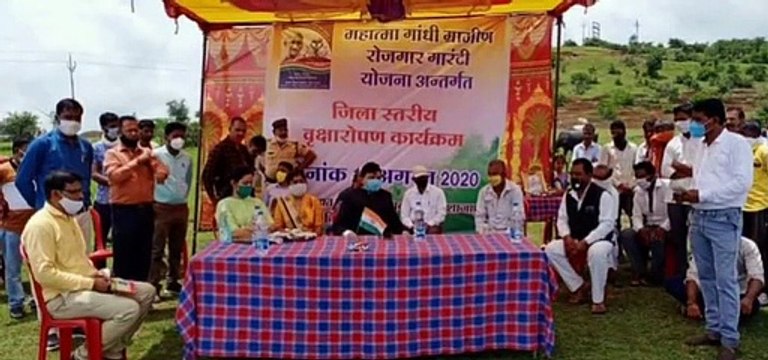 स्वतंत्रता दिवस पर जिले में एक साथ 60 हजार से अधिक पौधे लगाये