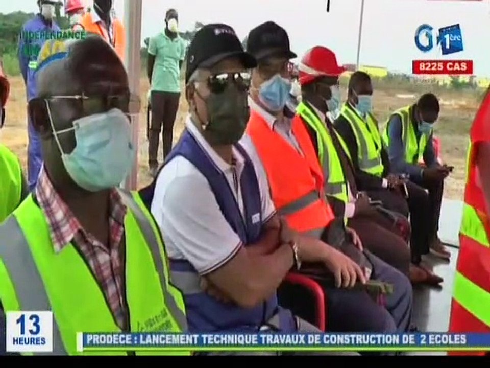 RTG/Lancement technique des travaux de construction de deux centres de formation professionnelles par le gouvernement Gabonais  via le  Projet de développement des compétences et de l’employabilité (PRODECE) 