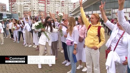 ویدئوهای برگزیده هفته؛ از اعتراضات بلاروس تا دیدار با یکی از بازماندگان انفجار بیروت