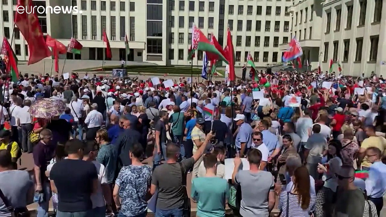 Demonstrationen in Minsk - Lukaschenko geht in die Offensive