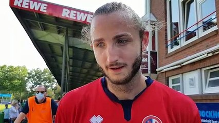 Philipp Koch im Interview nach dem Finaleinzug