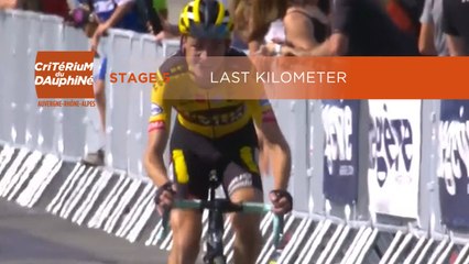 Critérium du Dauphiné 2020 - Étape 5 Stage 5 - Flamme Rouge Last KM