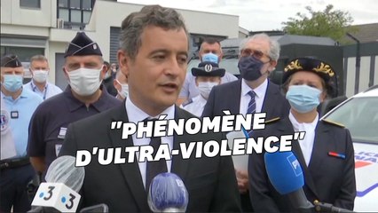 Gérald Darmanin à Saint-Dizier contre l"ultra-violence" des bandes