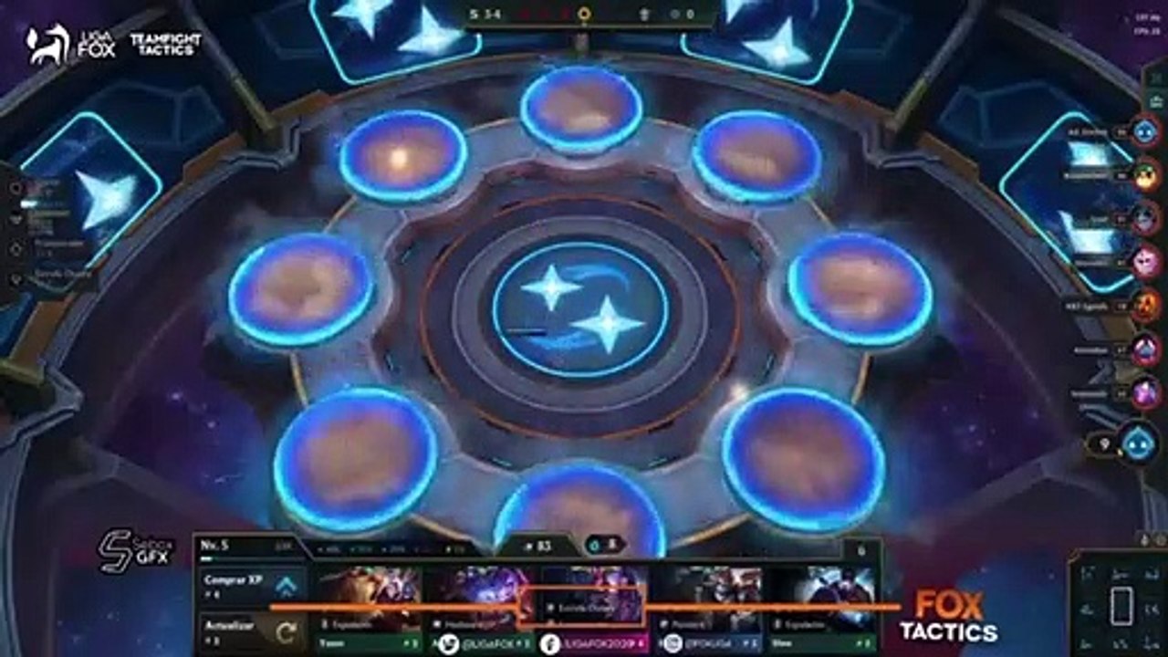 Fox Tactics #2 TEAMFIGHT TACTICS #Liga Fox Parte 2/3