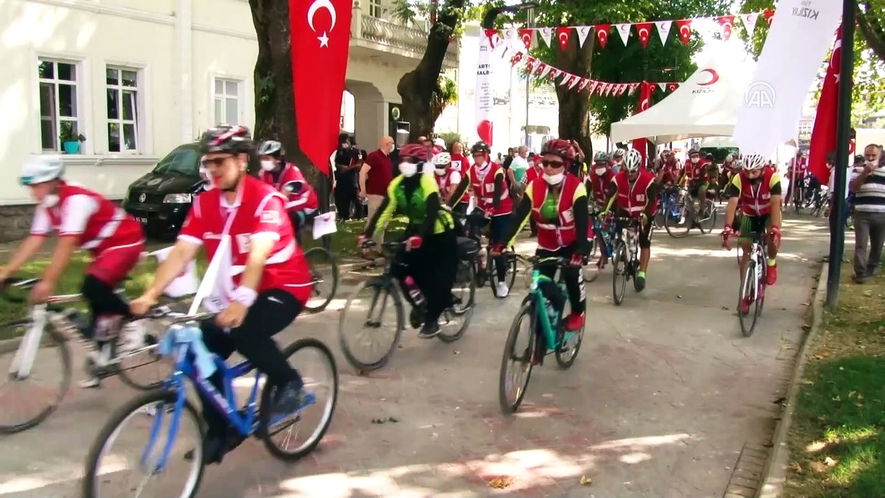 Kızılay Genel Başkanı Kerem Kınık, deprem farkındalığı için pedal çevirdi - SAKARYA
