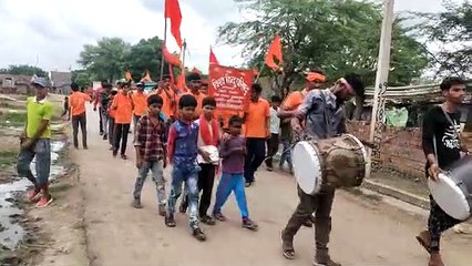 विश्व हिंदू परिषद के स्थापना दिवस का कार्यक्रम मनाया गया