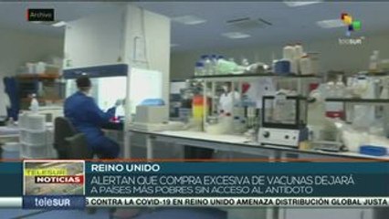 Reino Unido podría dejar sin la vacuna de la Covid-19 a países pobres