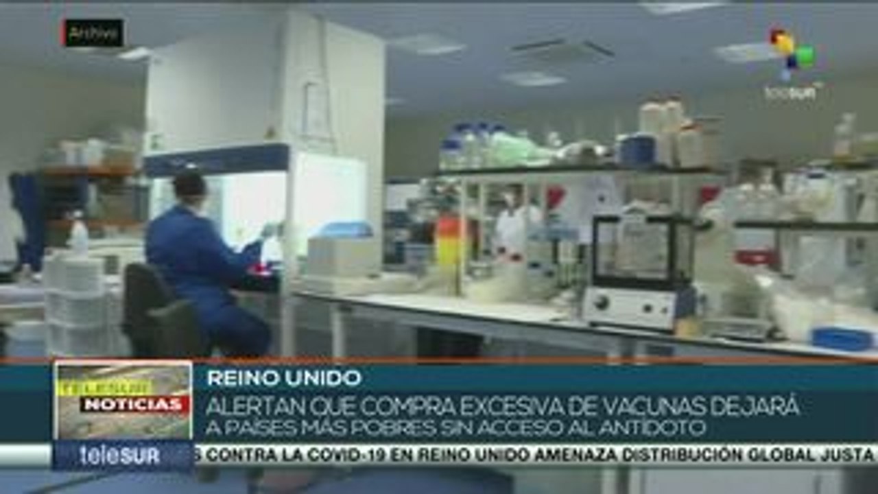 Reino Unido podría dejar sin la vacuna de la Covid-19 a países pobres