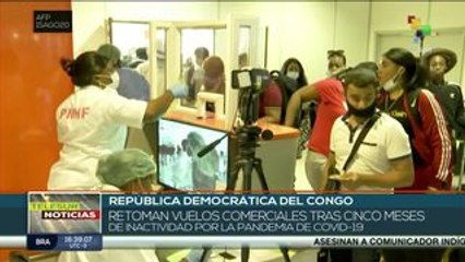 Rep. Democrática del Congo reabre sus vuelos comerciales