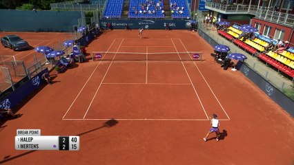 Halep wins first tournament of WTA restart