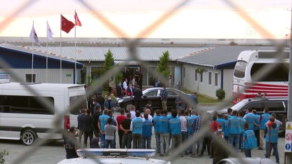 Cumhurbaşkanı Erdoğan, Rize-Artvin Havalimanı şantiyesinde incelemelerde bulundu - RİZE