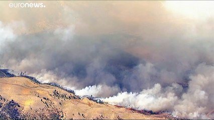 Sigue vivo el incendio que azota el sur de California