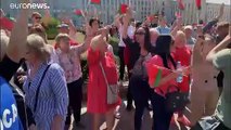 Belarus: Huge protest in Minsk as Lukashenko rejects election rerun