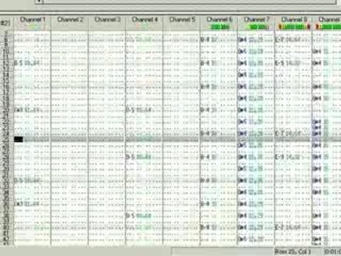 Musique composée avec des sons de Windows XP et 98
