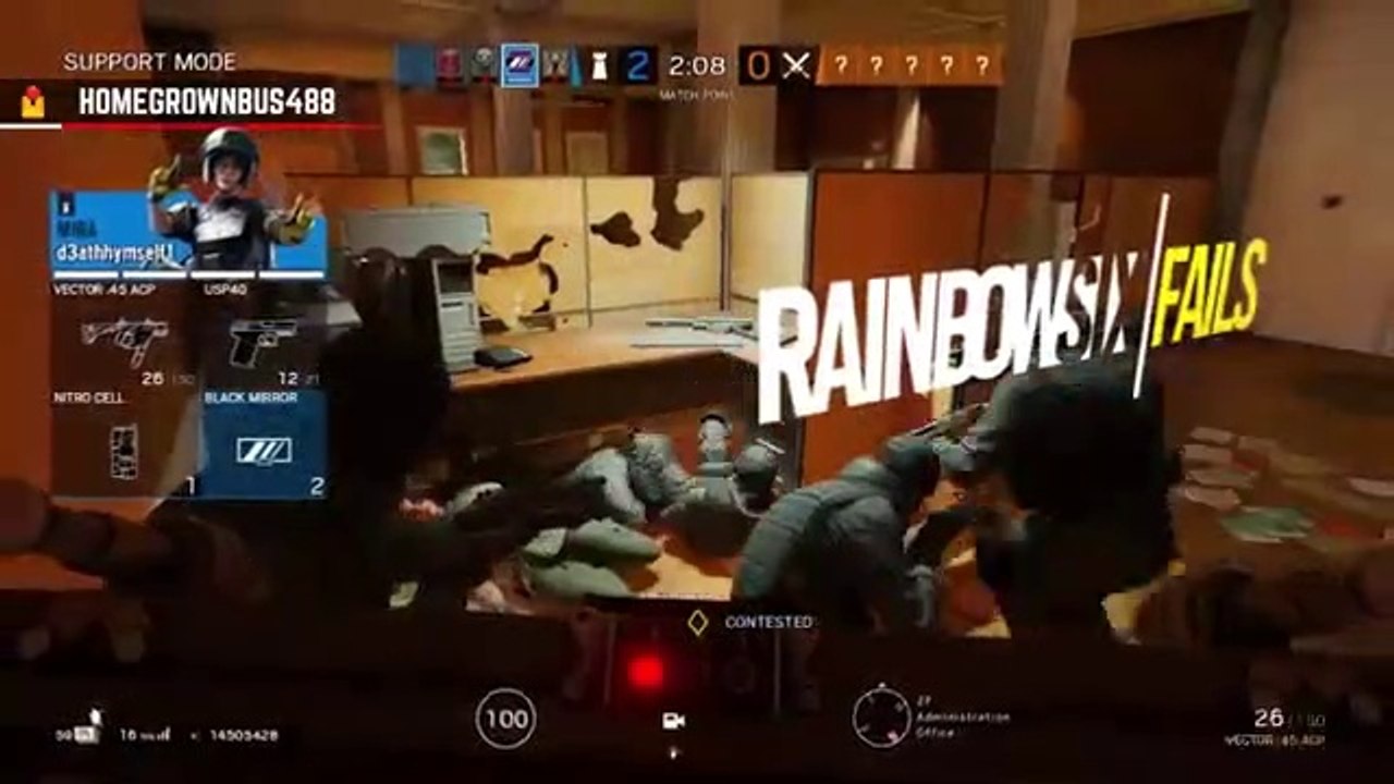 RAINBOW SIX SIEGE FAILS_ _102 (Rainbow Six Siege Random Moments)