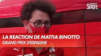 GP d'Espagne : la réaction de Mattia Binotto