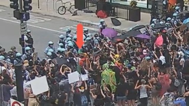 Disturbios en Chicago dejan más 20 detenidos y 17 agentes lesionados