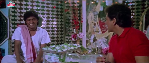 दुबे पानवाला - जॉनी लीवर गोविंदा कॉमेडी - Govinda Johnny Lever Comedy