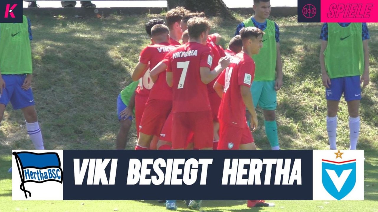 Gumaneh beendet Herthas Pokal-Träume | Hertha BSC U19 - FC Viktoria 1889 U19 (Viertelfinale, Pokal)