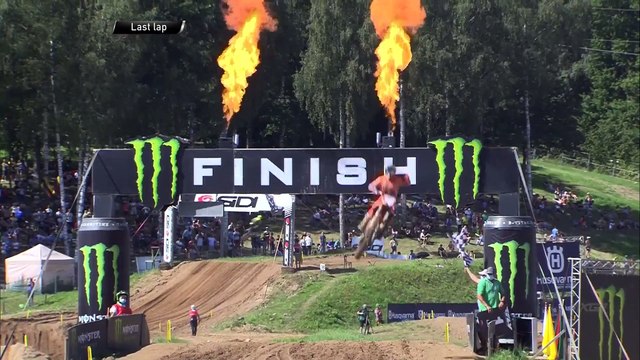 Geerts crash - MX2 Race 1 - MXGP of Kegums 2020
