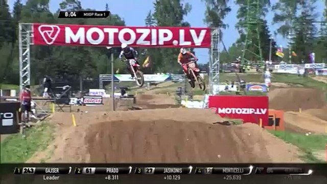 Herlings passes Monticelli - MXGP Race 1 - MXGP of Kegums 2020