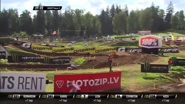 Herlings vs Gajser - MXGP Race 2 - MXGP of Kegums 2020
