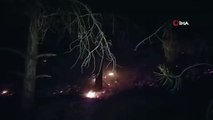 Ankara'nın Pursaklar ilçesinde bulunan ormanda çıkan yangın 1 saat içerisinde büyümeden söndürüldü. Yangın sonrası soğutma çalışmaları devam ediyor.