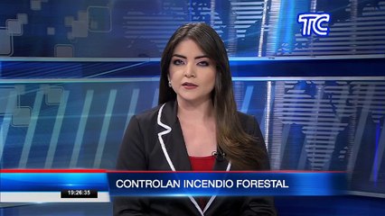 Incendio forestal en Cotopaxi fue controlado después de tres días