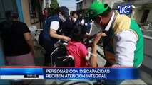 “Plan Toda Una Vida” entregó ayuda a personas con discapacidad en Guayaquil