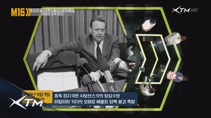 20세기 최고의 역사적 순간! 베를린 장벽 붕괴!