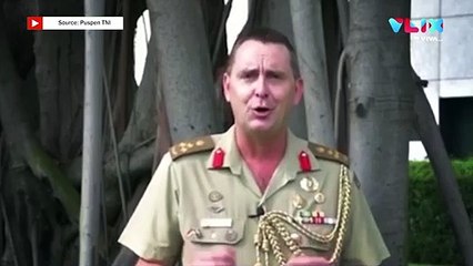 Tentara Australia dan Singapura Beri Ucapan HUT Ke-75 RI