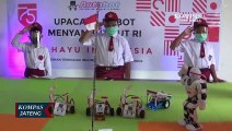 Anak Ciptakan Robot Untuk Upacara HUT RI