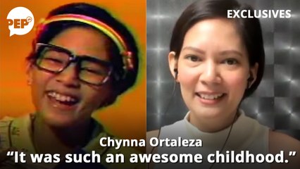 Chynna Ortaleza talks about her first time on TV: "It was such an awesome childhood."