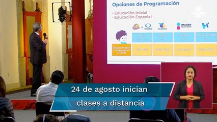 Estos son los canales por los que la SEP dará clases
