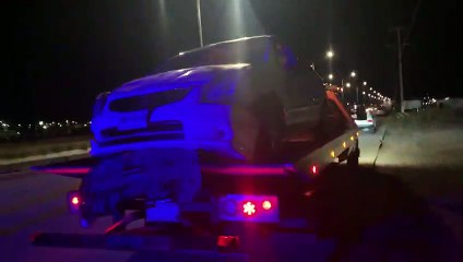 Dos jóvenes lesionados tras volcadura en Topolobampo