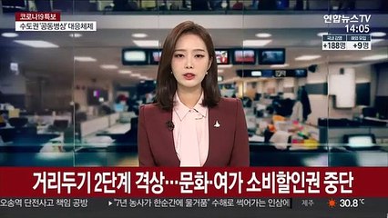거리두기 2단계 격상…문화·여가 소비할인권 중단