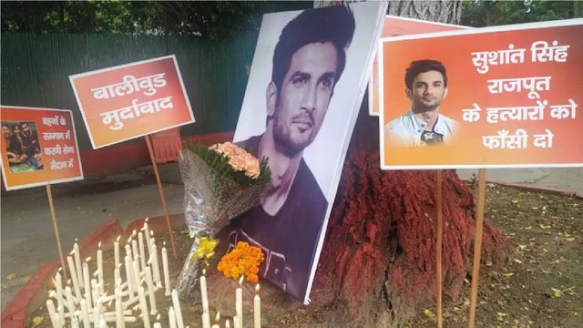 Sushant case: Karni Sena chief detained for holding protest