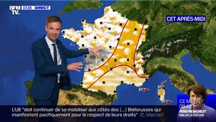 La météo pour ce lundi 17 août 2020