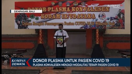 Donor Plasma Untuk Kesembuhan Pasien Covid19