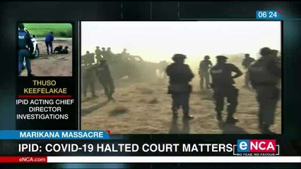 IPID - COVID-19 halted court matters