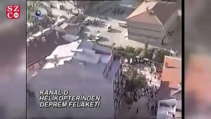 17 Ağustos Depremi'nden yürek burkan görüntüler