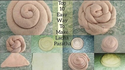 Top 10 lacha paratha Methods| Laccha paratha | Easy way to make layered parotta |