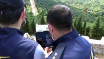 İstanbul İl Emniyet Müdürü Zafer Aktaş, helikopterle ormanları denetledi