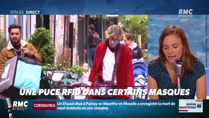 Dupin Quotidien : Une puce RFID dans certains masques - 17/08