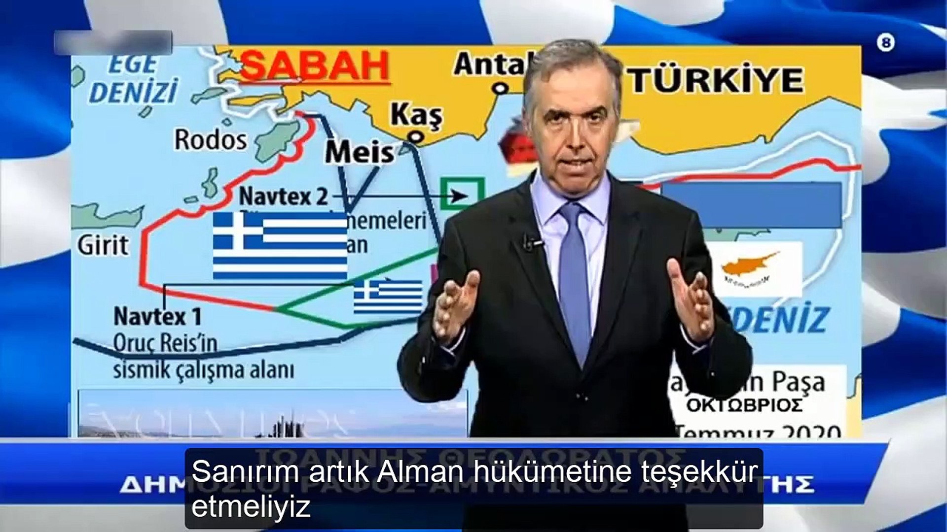 Yunan spiker: Atacak torpidomuz dahi yok - Dailymotion Video