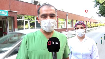 Ölümden dönen sağlıkçı çift, korona hastalarına hizmet vermeye devam ediyor