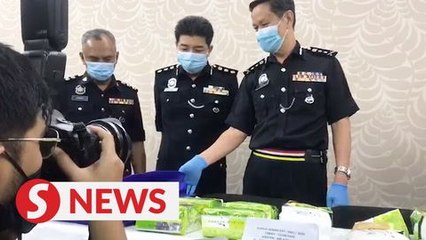 Ipoh cops nab man with over RM600k worth of meth