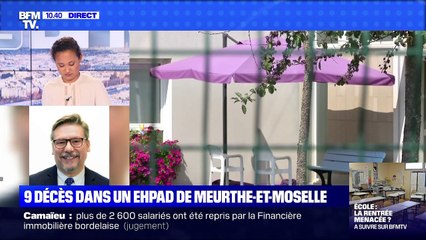 9 décès dans un Ehpad de Meurthe-et-Moselle - 17/08