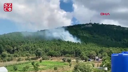 Aydos Ormanı'nda yangın